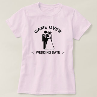 T-shirt Jeu Over (Date Mariage)