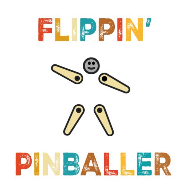 T-shirt Jeu Pinballer de Flippin (Créateur téléchargé)