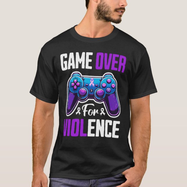 T-shirt Jeu Pour La Violence (Devant)