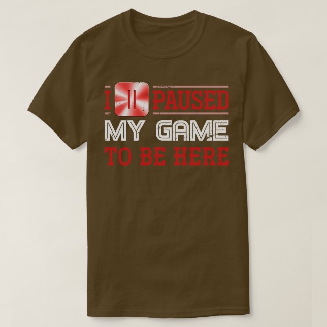T-shirt Jeu rétro Introvert Gamer (Design devant)