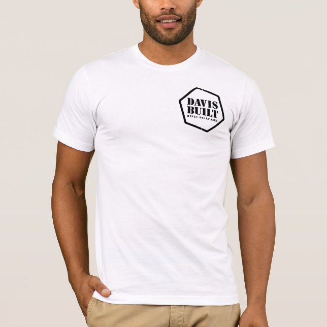 T-shirt JEU SALE. (noir/vint. blanc) (Devant)