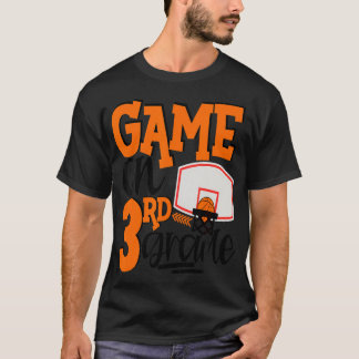 T-shirt Jeu Sur 3E Grade Fun Basketball École T Chemise