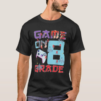 T-shirt Jeu sur 8e année 8e année garçons 8e année Premièr