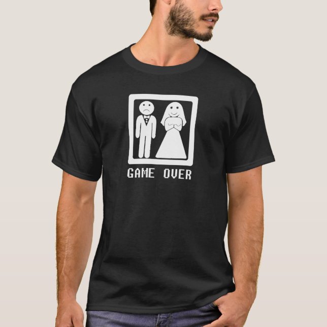 T-shirt Jeu sur - Blanc (Devant)
