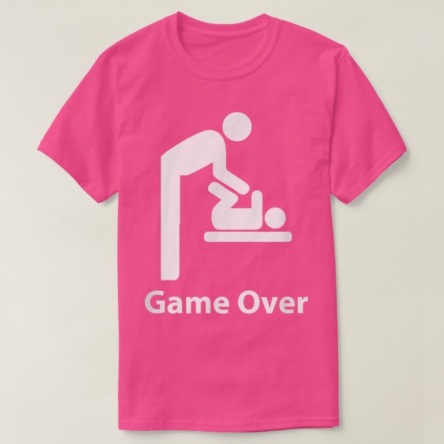 T-shirt Jeu sur des papas élégants pour être Fête des père (Design devant)