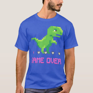 T-shirt Jeu sur Dino Jouer vintage