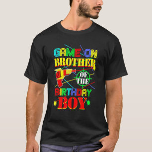 T-shirt Jeu Sur Frère De L'Anniversaire Boy Papa Papa Papa