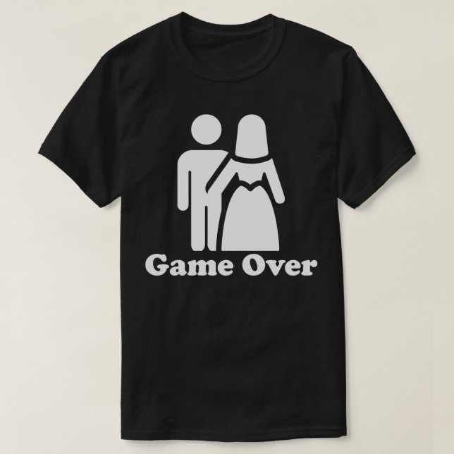 T-shirt Jeu sur Funny Bachelor Party (Design devant)