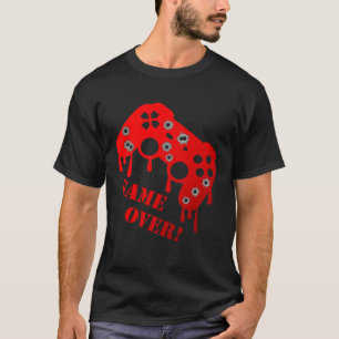 T-shirt Jeu sur Gamer Player Console Joueur Joueur vidéo J