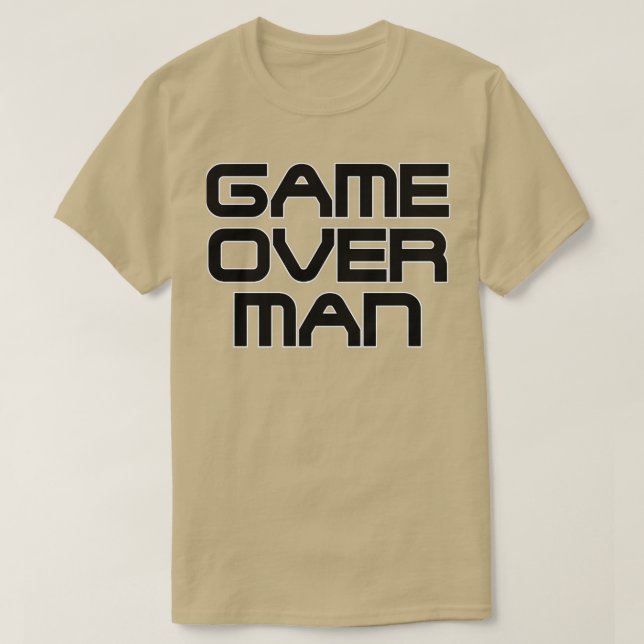 T-SHIRT JEU SUR HOMME (Design devant)
