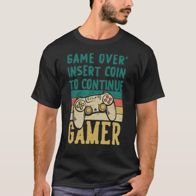 T-shirt JEU SUR, INSÉREZ LA PIÈCE POUR CONTINUER LE T-shir (Devant)