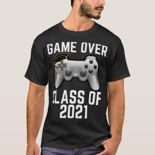 T-shirt Jeu sur la classe de 2021 Cadeaux de graduation po