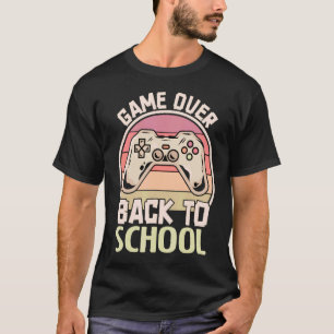 T-shirt Jeu sur le contrôleur de l'élève enseignant retour