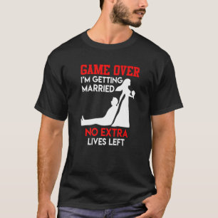 T-shirt Jeu sur le mariage de la fête de célibataire