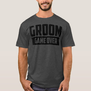 T-shirt Jeu sur le marié, c'est fini, mariage, enterrement