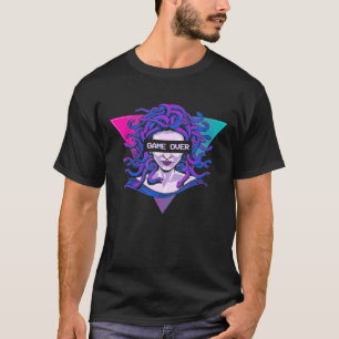 T-shirt Jeu sur Medusa Indie Alt esthétique Vaporwave Ebo