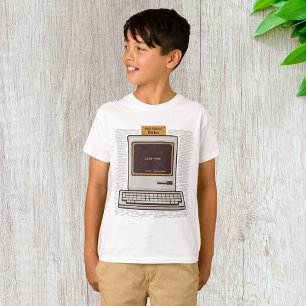 T-shirt Jeu sur PC ancien