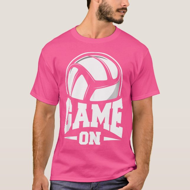 T-shirt Jeu Sur Volleyball (Devant)