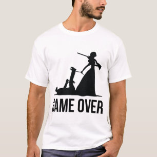 T-shirt Jeu terminé - mariage