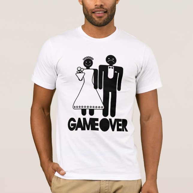 T-shirt Jeu - Triste Groom (Devant)