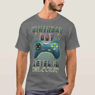 T-shirt Jeu vidéo 13e anniversaire Gamer Boys Niveau 13 Un