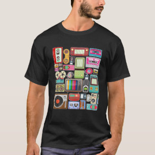 T-shirt Jeu Vidéo 80S 90S Retro Classic Arcade Vintage Ga