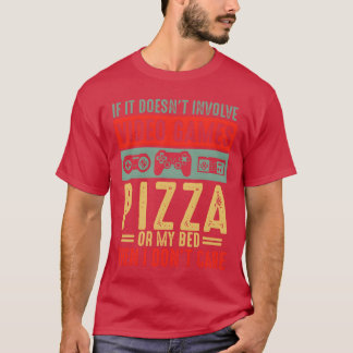 T-shirt Jeu Vidéo amusant s pour Hommes Garçons Jeux Gamer