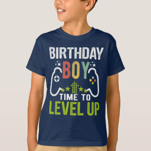 T-shirt Jeu vidéo Anniversaire des garçons Le temps d'é