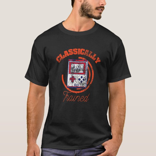 T-shirt Jeu Vidéo Classique Jeu Vintage Gamer (Devant)