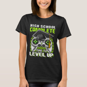 T-shirt Jeu Vidéo Complet de l'école Cadeau Graduation Sen