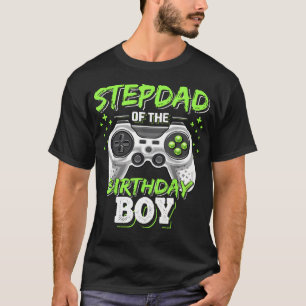 T-shirt Jeu vidéo de correspondance pour beau-père du garç