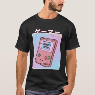 T-shirt Jeu vidéo des années 90 Japonais esthétique Vaporw