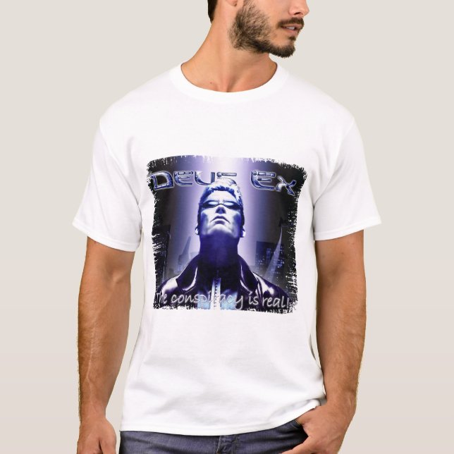 T-shirt Jeu vidéo Deus Ex (Devant)