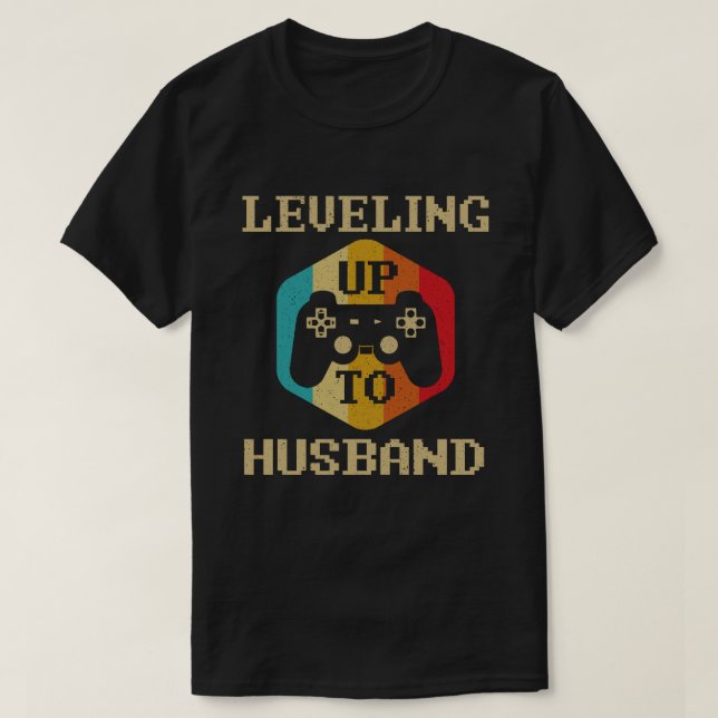 T-shirt Jeu Vidéo Jusqu'Au Jeu De La Salle De Mariage (Design devant)