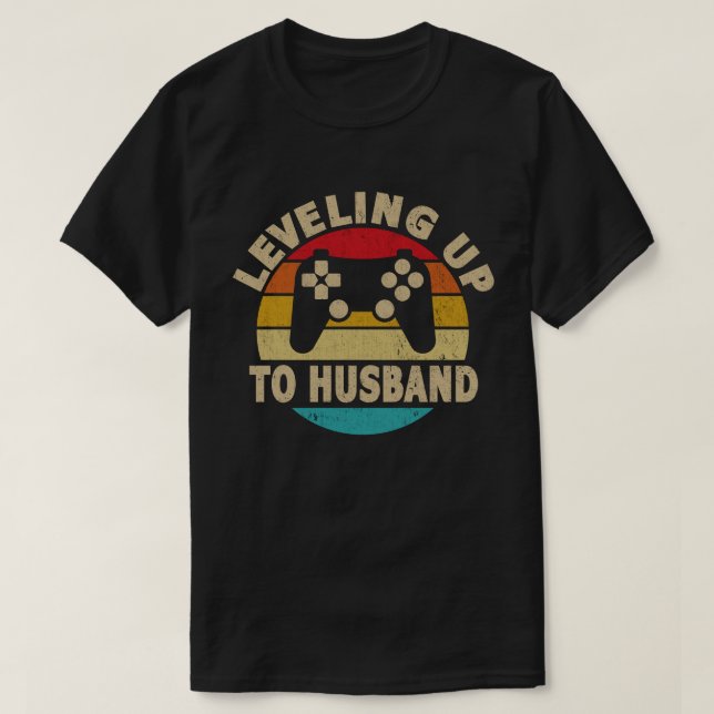 T-shirt Jeu Vidéo Jusqu'Au Jeu De La Salle De Mariage (Design devant)