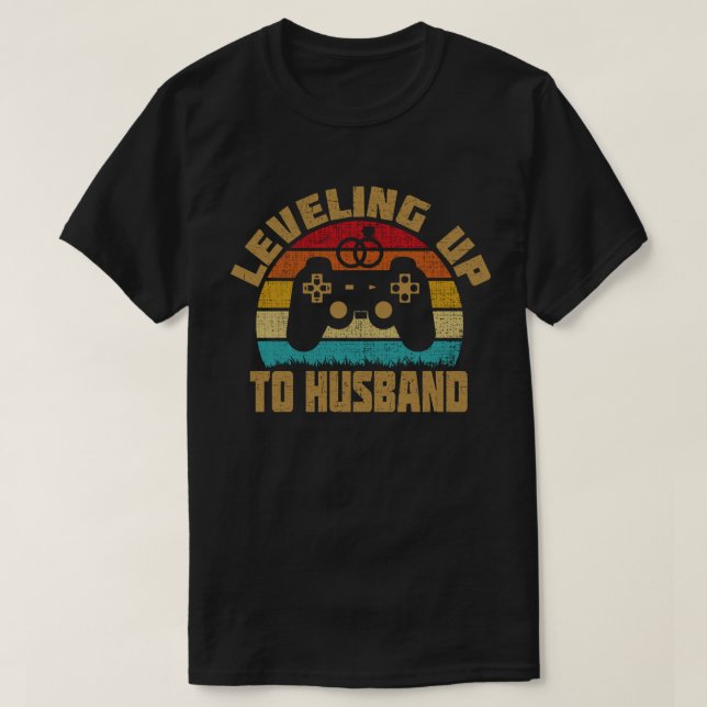 T-shirt Jeu Vidéo Jusqu'Au Jeu De La Salle De Mariage (Design devant)