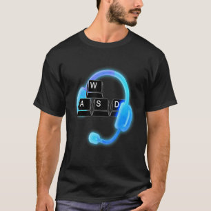 T-shirt Jeu vidéo Pc Gamer Jeu Jeu Jeu