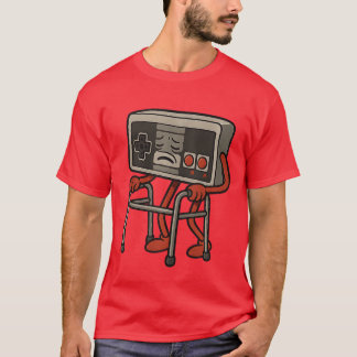 T-shirt Jeu vidéo rétro drôle vieux joueur de jeux vidéo d