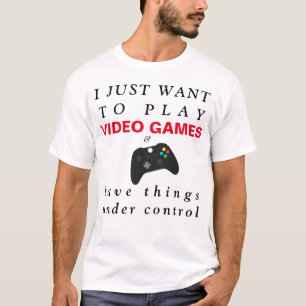 T-shirt Jeu vidéo xbox contrôle gamer