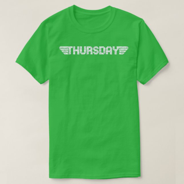 T-shirt jeudi (Design devant)