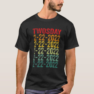 T-shirt Jeudi 02-22-2022 Mardi 2 Février 2022 Vinta