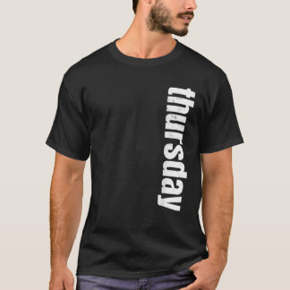 T-shirt JEUDI JEUDI JEUDI de la SEMAINE Drôle Hommes Femme