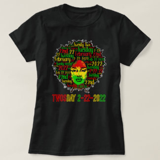 T-shirt Jeudi Mardi 2/22/2022 Histoire des Noirs Février