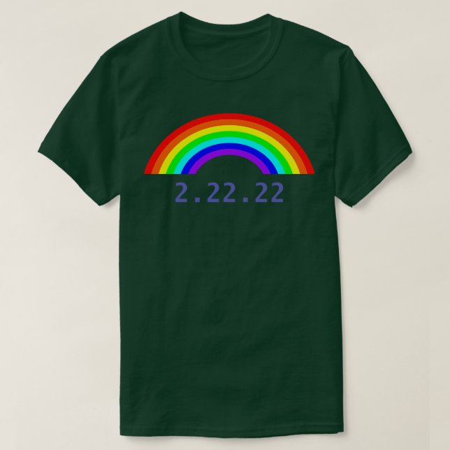 T-shirt Jeudi Mardi Rainbow MDY (Design devant)