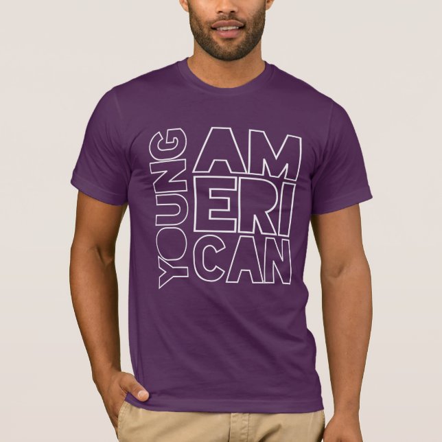 T-shirt Jeune Américain (Devant)