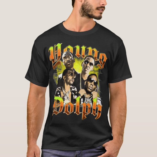 T-shirt Jeune ami rétro Dolph amis ami (Devant)