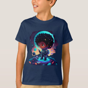 T-shirt Jeune astronaute