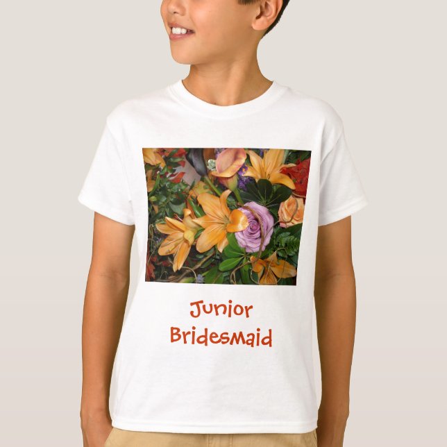 T-shirt Jeune Bridesmaid (Devant)