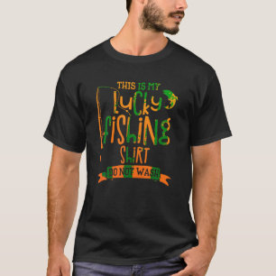 T-shirt Jeune C'est ma Chirpe de Pêche Lucky Ne pas laver