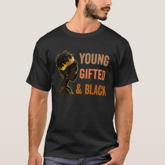 T-shirt Jeune ed & Black African American History Girl You